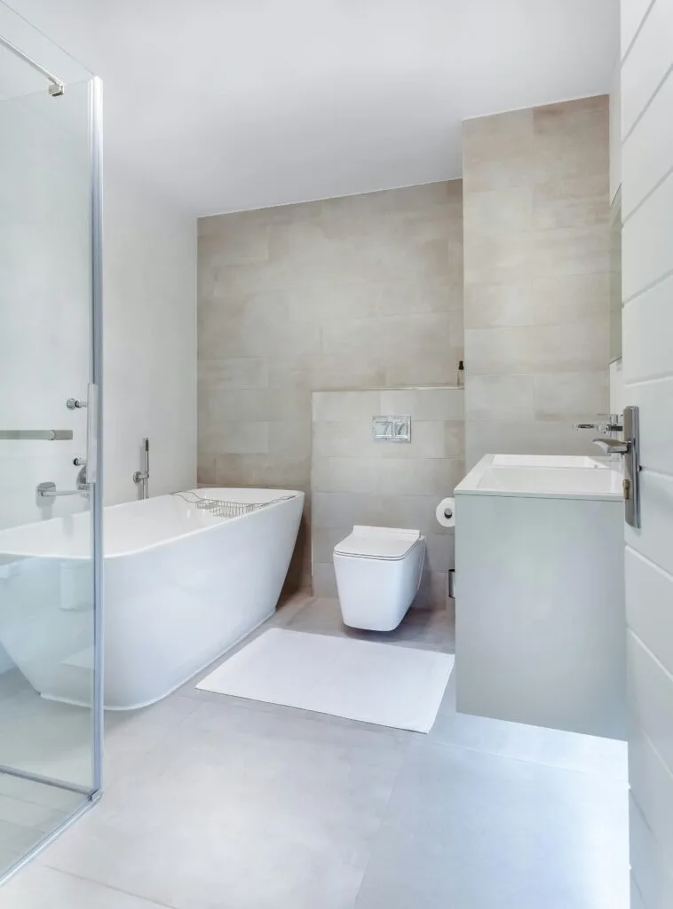 Bathroom in Deoria Hotel